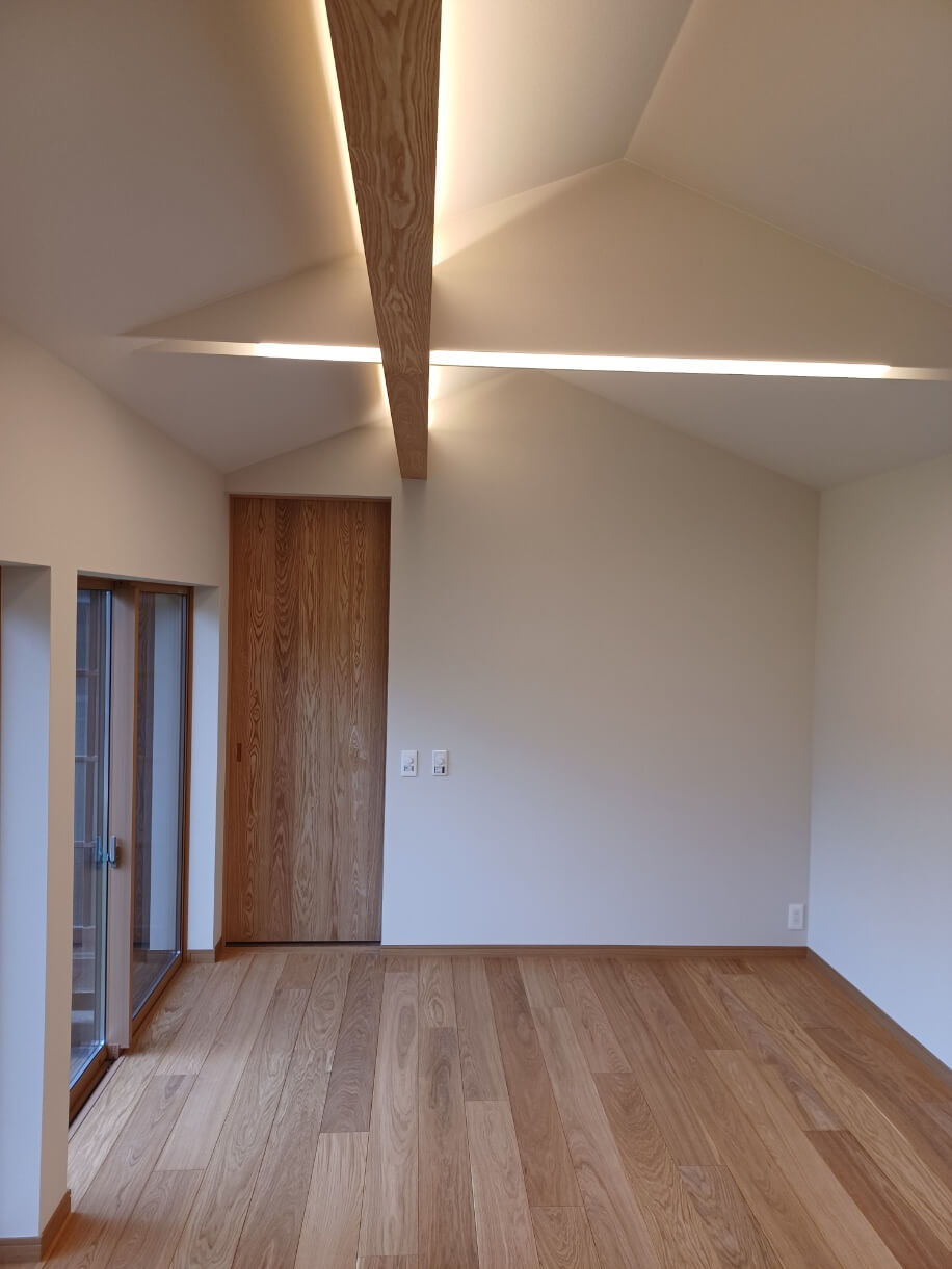 古家の中に新鮮な空間をとりいれたリノベーションの家